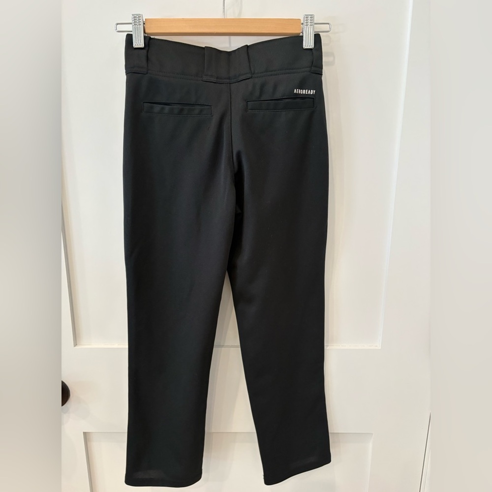 Boys Adidas Black baseball pant worn once - Picture 2 of 4